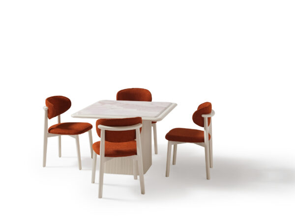 Lilya Kare Yemek Masası